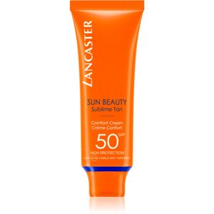 Lancaster Sun Beauty Comfort Cream opalovací krém na obličej SPF 50 50 ml
