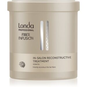 Londa Professional Fiber Infusion In-Salon Reconstructive Treatment obnovující maska pro poškozené vlasy s keratinem 750 ml