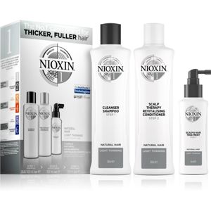 Nioxin System 1 Natural Hair Light Thinning dárková sada pro lámavé a namáhané vlasy