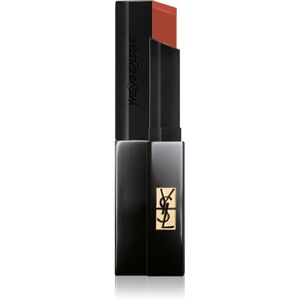 Yves Saint Laurent Rouge Pur Couture The Slim Velvet Radical tenká matující rtěnka s koženým efektem odstín 28 2.2 g