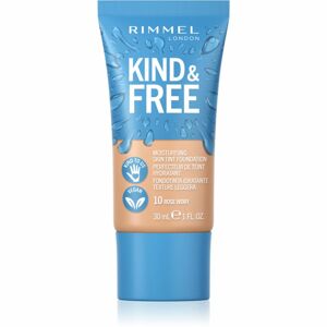 Rimmel Kind & Free lehký hydratační make-up odstín 10 Rose Ivory 30 ml
