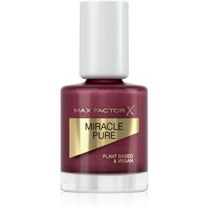 Max Factor Miracle Pure dlouhotrvající lak na nehty odstín 373 Regal Garnet 12 ml