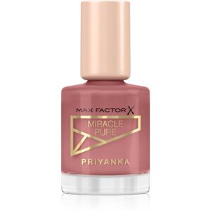 Max Factor x Priyanka Miracle Pure pečující lak na nehty odstín 212 Winter Sunset 12 ml