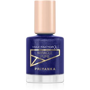 Max Factor x Priyanka Miracle Pure pečující lak na nehty odstín 830 Starry Night 12 ml