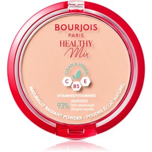 Bourjois Healthy Mix matující pudr pro zářivý vzhled pleti odstín 03 Rose Beige 10 g