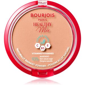 Bourjois Healthy Mix matující pudr pro zářivý vzhled pleti odstín 06 Honey 10 g