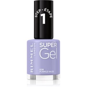 Rimmel Super Gel gelový lak na nehty bez užití UV/LED lampy odstín 028 Purple Haze 12 ml