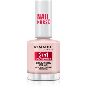 Rimmel Nail Nurse 2-in-1 podkladový lak na nehty se zpevňujícím účinkem 12 ml