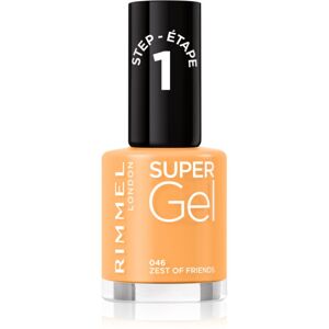 Rimmel Super Gel gelový lak na nehty bez užití UV/LED lampy odstín 046 Zest Of Friends 12 ml