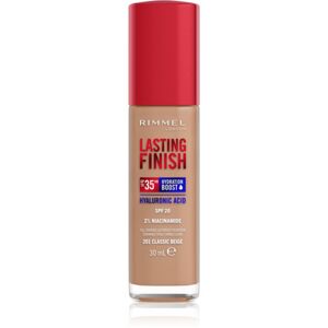 Rimmel Lasting Finish 35H Hydration Boost hydratační make-up SPF 20 odstín 201 Classic Beige 30 ml