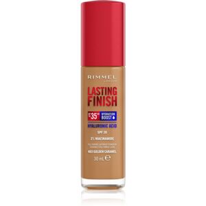 Rimmel Lasting Finish 35H Hydration Boost hydratační make-up SPF 20 odstín 403 Golden Caramel 30 ml