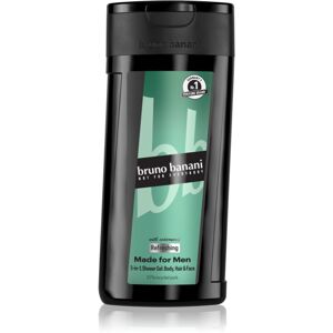 Bruno Banani Made for Men osvěžující sprchový gel 3 v 1 pro muže 250 ml