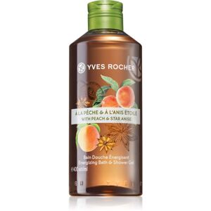 Yves Rocher Peach & Star Anise energizující sprchový gel 400 ml