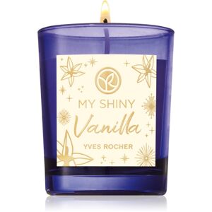 Yves Rocher NOEL My Shiny Vanilla vonná svíčka 70 ml