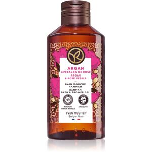 Yves Rocher Bain de Nature sprchový a koupelový gel Argan & Rose Petals 200 ml