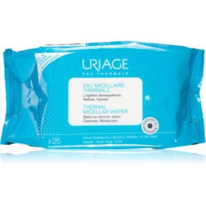 Uriage Hygiène Thermal Micellar Water - Normal to Dry Skin odličovací ubrousky pro normální a suchou pleť 25 ks