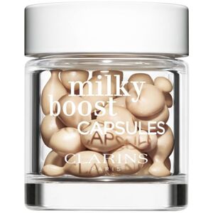 Clarins Milky Boost Capsules rozjasňující make-up kapsle odstín 01 30x0,2 ml