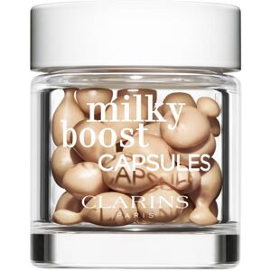 Clarins Milky Boost Capsules rozjasňující make-up kapsle odstín 02 30x0,2 ml
