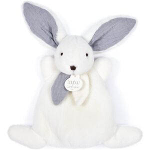 Doudou Happy Rabbit plyšová hračka Blue 17 cm 1 ks