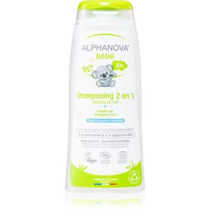 Alphanova Baby Bio šampon a sprchový gel 2 v 1 pro děti od narození 200 ml