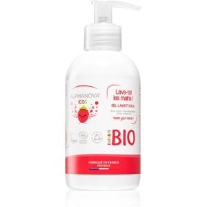 Alphanova Kids Bio tekuté mýdlo na ruce pro děti Strawberry 250 ml