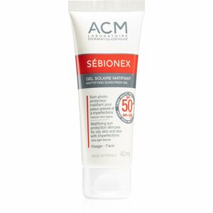 ACM Sébionex SPF 50+ zmatňující pleťový gel 40 ml