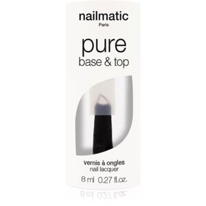 Nailmatic Pure Color lak na nehty Base & Top 2 in 1 8 ml