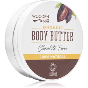WoodenSpoon Organic Chocolate Fever tělové máslo s vůní čokolády 100 ml