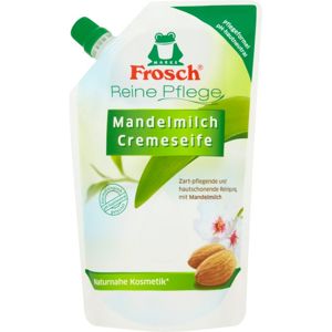 Frosch Creme Soap Almond Milk tekuté mýdlo náhradní náplň 500 ml