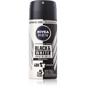 Nivea Men Invisible Black & White antiperspirant ve spreji pro muže 100 ml