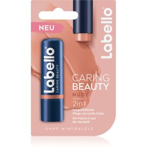 Labello Caring Beauty tónovací balzám na rty odstín Nude 5,5 ml