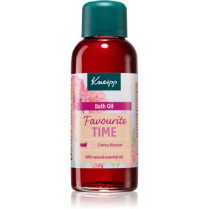 Kneipp Favourite Time Cherry Blossom pečující olej do koupele 100 ml
