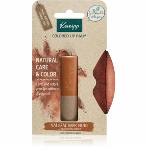 Kneipp Natural Care & Color barevný balzám na rty odstín Natural Dark Nude 3,5 g
