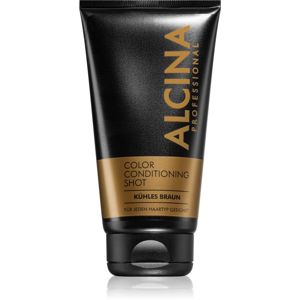 Alcina Color Conditioning Shot Silver tónovací balzám pro zvýraznění barvy vlasů odstín Cold Brown 150 ml