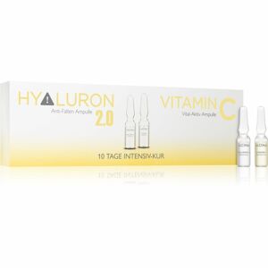 Alcina Hyaluron 2.0 + Vitamin C regenerační pleťové sérum v ampulích 10x1 ml