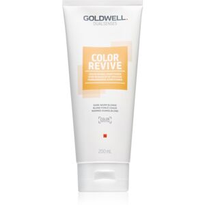 Goldwell Dualsenses Color Revive tónovací kondicionér Dark Warm Blonde 200 ml