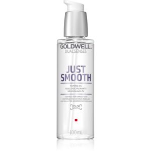 Goldwell Dualsenses Just Smooth olej pro nepoddajné a krepatějící se vlasy 100 ml