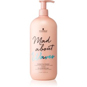 Schwarzkopf Professional Mad About Waves hydratační šampon pro vlnité vlasy 1000 ml