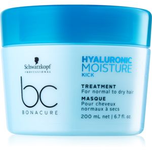Schwarzkopf Professional BC Bonacure Hyaluronic Moisture Kick maska na vlasy s kyselinou hyaluronovou 200 ml