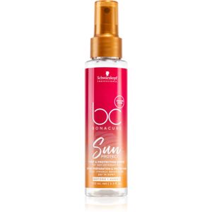Schwarzkopf Professional BC Bonacure Sun Protect ochranný sprej pro vlasy namáhané chlórem, sluncem a slanou vodou 100 ml