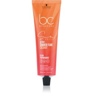 Schwarzkopf Professional BC Bonacure Sun Protect 10 In 1 Summer Fluid multifunkční krém pro vlasy namáhané sluncem 100 ml