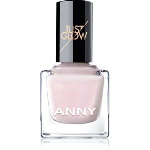 ANNY Nail Polish Just Glow průhledný lak na nehty (rozjasňující) 927 15 ml