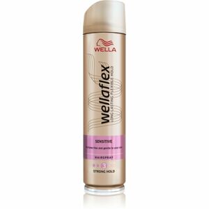 Wella Wellaflex Sensitive lak na vlasy se střední fixací bez parfemace 250 ml