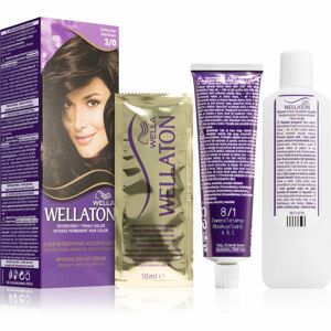 Wella Wellaton Intense permanentní barva na vlasy s arganovým olejem odstín 3/0 Dark Brown 1 ks