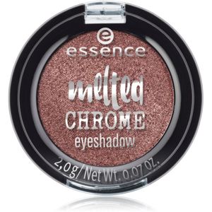 Essence Melted Chrome oční stíny odstín 07 Warm Bronze 2 g