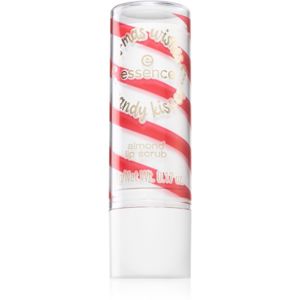 Essence X-Mass Wishes Candy Kisses peeling na rty odstín 01 CANDY CANE I GET A KISS? 4.9 g