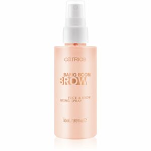 Catrice Bang Boom Brow Face & Brow Fixing Spray fixační sprej na make-up 50 ml