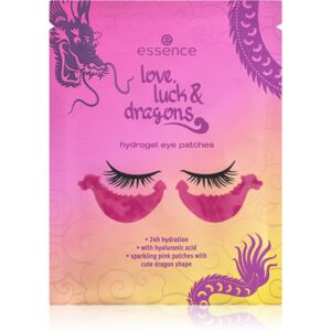 Essence love, luck & dragons hydrogelová maska na oční okolí 2 ks