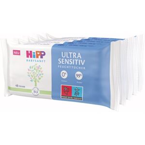 Hipp Babysanft Ultra Sensitive vlhčené ubrousky pro děti 5x48 ks