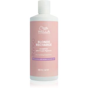 Wella Professionals Invigo Blonde Recharge šampon pro blond vlasy neutralizující žluté tóny 500 ml